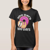 100 Days Sprinkled With Fun 100th Day Of School Te T-shirt (Voorkant)
