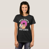 100 Days Sprinkled With Fun 100th Day Of School Te T-shirt (Voorkant volledig)
