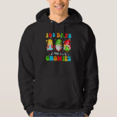 100 Days With My Gnomies 100th Day Of School Gnome Hoodie (Voorkant)