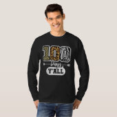 100 Days Y All 100 Days Of School Jungle Teacher K T-shirt (Voorkant volledig)