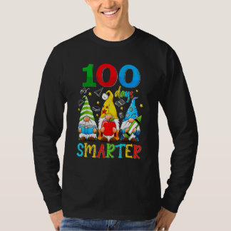 100 Days Y'all Gnomes Happy 100th Day Of School Sm T-shirt