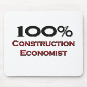 100 de Econoom van de Bouw van percenten Muismat