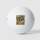100 de verjaardag_multi-laag van gradiënt golfballen (Voorkant)