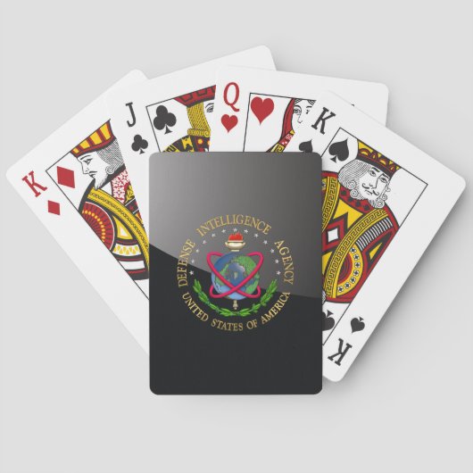 [100] Defense Intelligence Agency: DIA Special Edn Pokerkaarten (Achterkant)