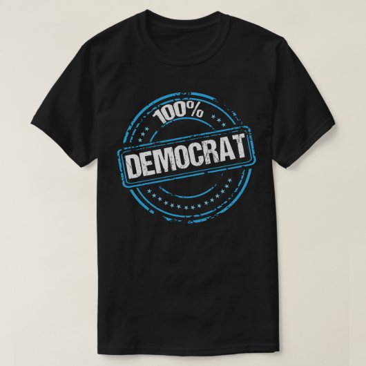 100 Democraat T-shirt (Design voorkant)