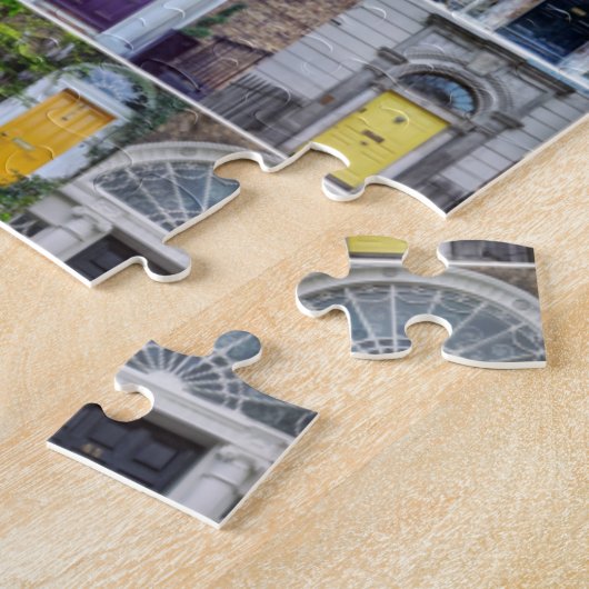 100 Deuren van Dublin Jigzaag Puzzle Legpuzzel (Zijkant)