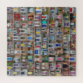 100 Deuren van Dublin Jigzaag Puzzle Legpuzzel (Horizontaal)