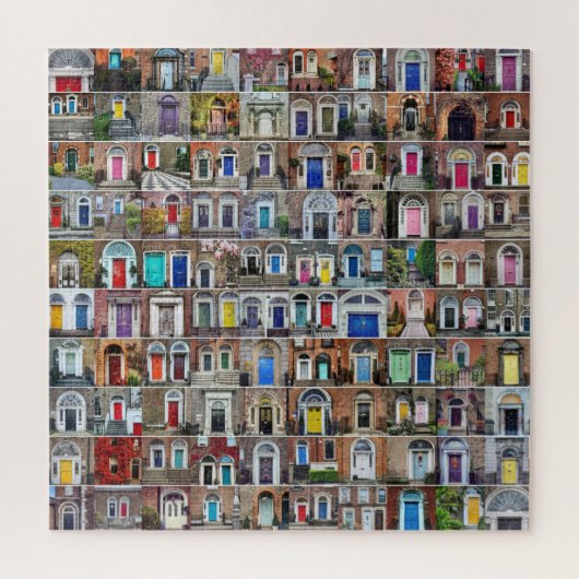 100 Deuren van Dublin Jigzaag Puzzle Legpuzzel (Verticaal)