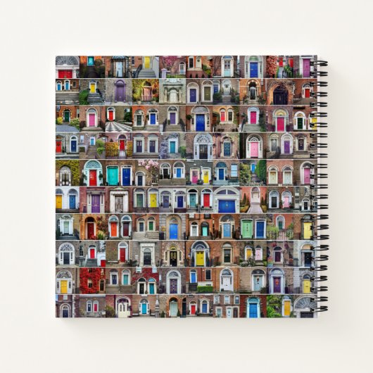 100 Deuren van Dublin Square Notitieboek (Achterkant)
