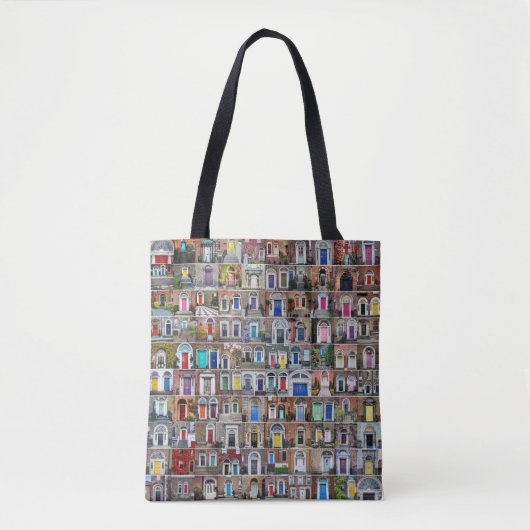 100 Deuren van Dublin Tote Bag (Voorkant)