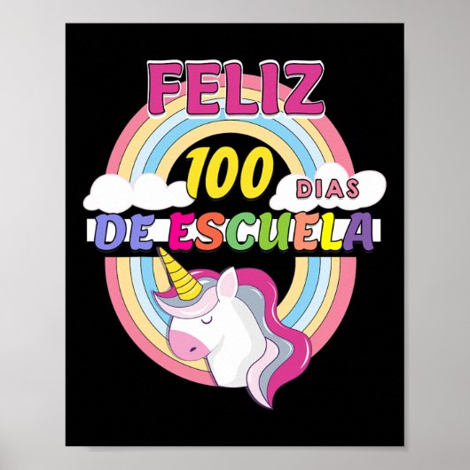 100 Dias de Escuela 100 dagen school Poster (Voorkant)