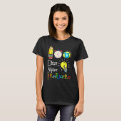 100 Dias mas inteligente Spanish Teacher 100th Day T-shirt (Voorkant volledig)