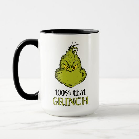 100% die Grinch Mok (Links)