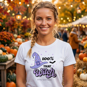 100% die Heks Cute Halloween T-Shirt