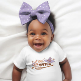 100% Die Heks, Eerste Baby Halloween Shirt, Romper