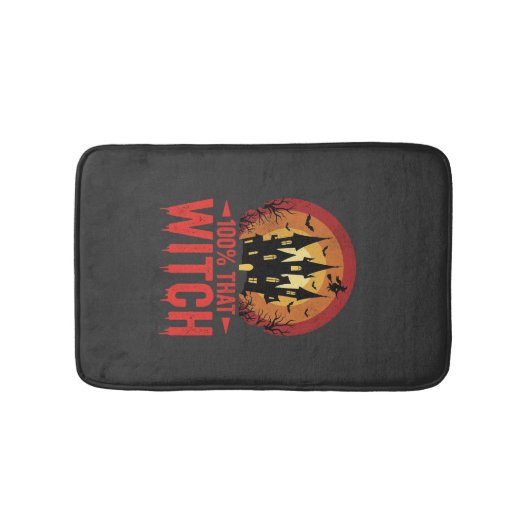 100% Die Heks Halloween Kasteel Badmat (Voorkant)