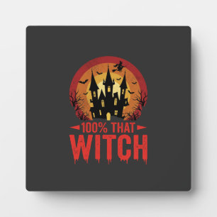 100% Die Heks Halloween Kasteel Fotoplaat