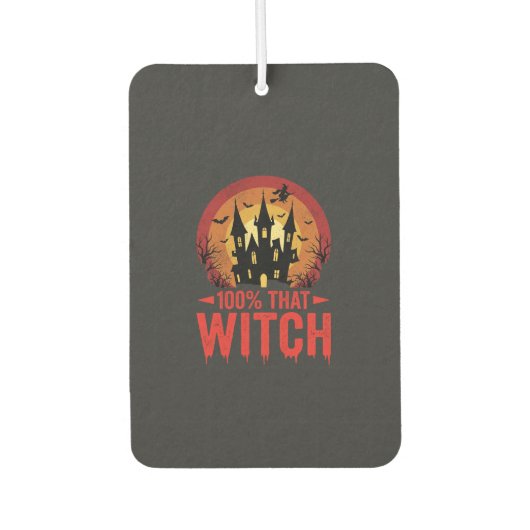 100% Die Heks Halloween Kasteel Luchtverfrisser (Voorkant)