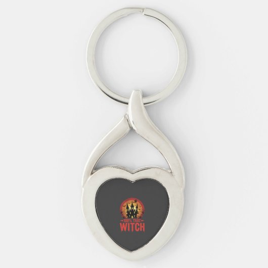 100% Die Heks Halloween Kasteel Sleutelhanger (Voorkant)