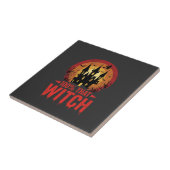 100% Die Heks Halloween Kasteel Tegeltje (Zijkant)