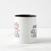 100% Die Heks Leuke Witte Halloween Mok (Midden)