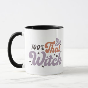 100% Die Heks Leuke Witte Halloween Mok