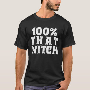 100 Die Heksen Halloween Kostuum Tovenaar T-shirt