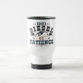 100% Diesel 0% Patience Vintage Graphic Reisbeker (Center)