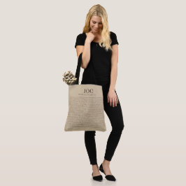 100 Dingen die ik van jou hou Aanpasbare cadeau Tote Bag