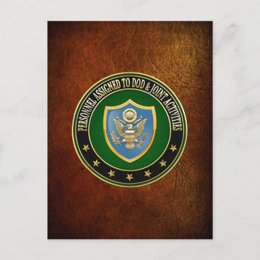 [100] DOD & Joint Activities CSIB Special Edition Briefkaart (Voorkant)