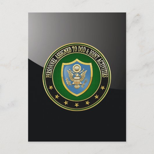 [100] DOD & Joint Activities CSIB Special Edition Briefkaart (Voorkant)