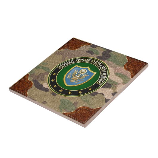 [100] DOD & Joint Activities CSIB Special Edition Tegeltje (Zijkant)