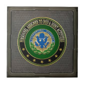[100] DOD & Joint Activities DUI Special Edition Tegeltje (Voorkant)