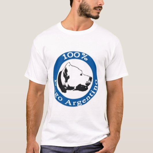 100% Dogo Argentino T-shirt (Voorkant)