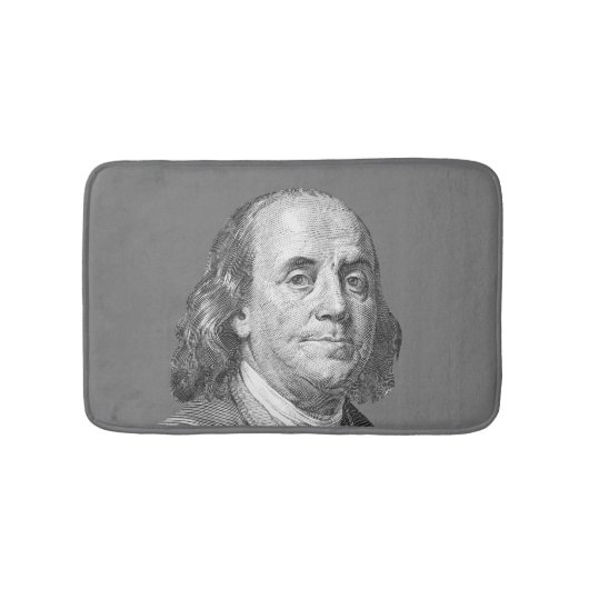 100 dollar, Benjamin Franklin Badmat (Voorkant)