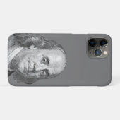 100 dollar, Benjamin Franklin Case-Mate iPhone Case (Achterkant (horizontaal))