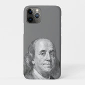100 dollar, Benjamin Franklin Case-Mate iPhone Case (Achterkant)