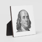 100 dollar, Benjamin Franklin Fotoplaat (Voorkant)