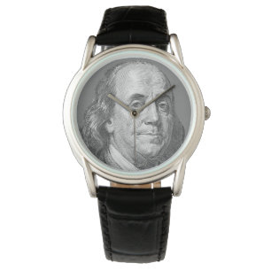 100 dollar, Benjamin Franklin Horloge