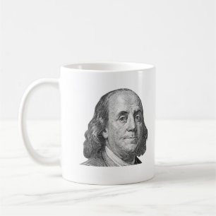 100 dollar, Benjamin Franklin Koffiemok