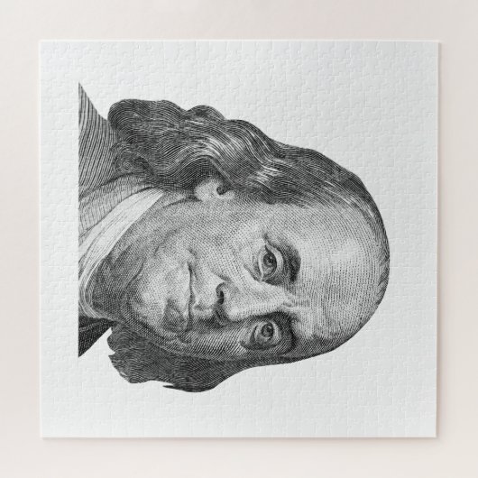 100 dollar, Benjamin Franklin Legpuzzel (Horizontaal)