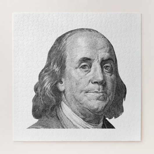 100 dollar, Benjamin Franklin Legpuzzel (Verticaal)