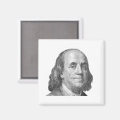 100 dollar, Benjamin Franklin Magneet (Voorkant / Achterkant)