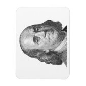 100 dollar, Benjamin Franklin Magneet (Verticaal)