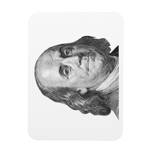100 dollar, Benjamin Franklin Magneet (Verticaal)