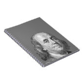 100 dollar, Benjamin Franklin Notitieboek (Rechterzijde)