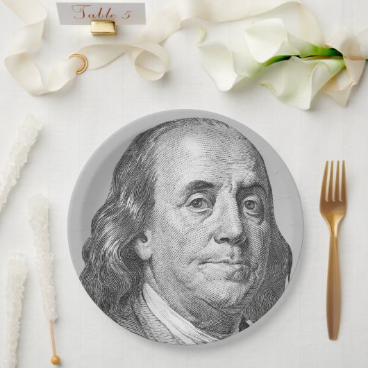 100 dollar, Benjamin Franklin Papieren Bordje (Huwelijk)