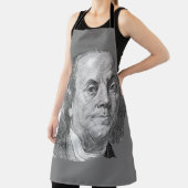 100 dollar, Benjamin Franklin Schort (Insitu)