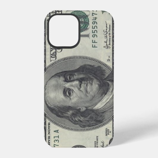 100 Dollar Biljet iPhone Hoesje (Achterkant)