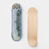 100 Dollar Bill Skateboard Pro (Voorkant)